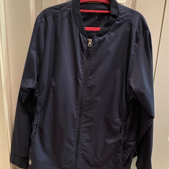 Navy Scrub Jacket - Picture 1 of 1